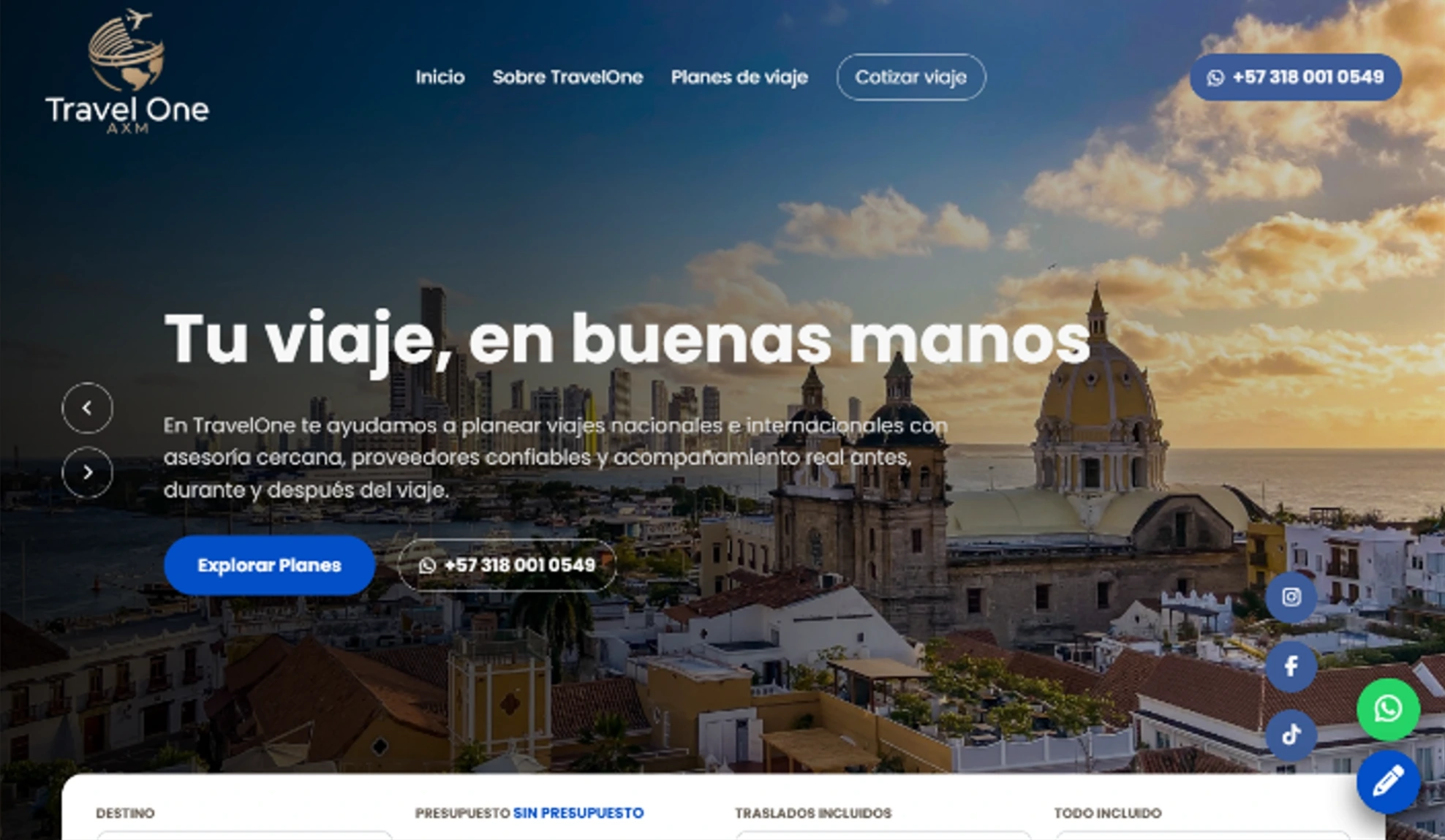 Vista previa TravelOne